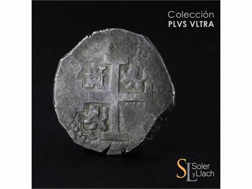 FELIPE V. 8 Reales. 1717. LIMA. M. 27,07 grs. Acuñación algo