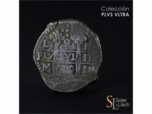 FELIPE V. 8 Reales. 1720. LIMA. M. 26,36 grs. Pátina. MBC-. 