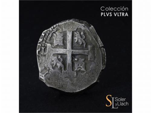 FELIPE V. 8 Reales. 1723. LIMA. M. 26,43 grs. MBC-/MBC. / Al