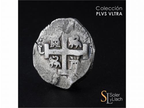 FELIPE V. 8 Reales. 1727. LIMA. M. 26,74 grs. MBC-. / Almost