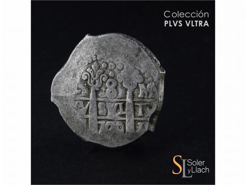 FELIPE V. 8 Reales. 1729. LIMA. M. 26,40 grs. MBC-. / Almost