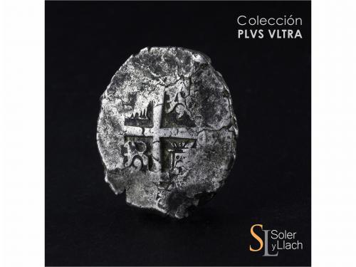 FELIPE V. 8 Reales. 1735. LIMA. N. 27,09 grs. MBC-/MBC. / Al