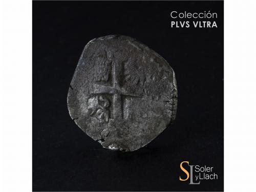 FELIPE V. 8 Reales. 1738. LIMA. N. 25,60 grs. Pátina oscura.