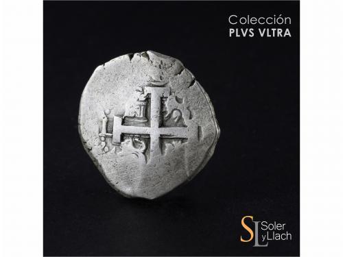 FELIPE V. 8 Reales. 1739. LIMA. V. 26,71 grs. MBC-. / Almost