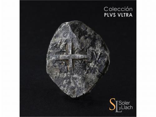 FELIPE V. 8 Reales. 1741. LIMA. V. 27,09 grs. Pátina oscura.