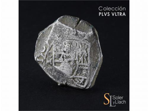 FELIPE V. 8 Reales. 1707. MÉXICO. J. 27,37 grs. BC+. / Choic