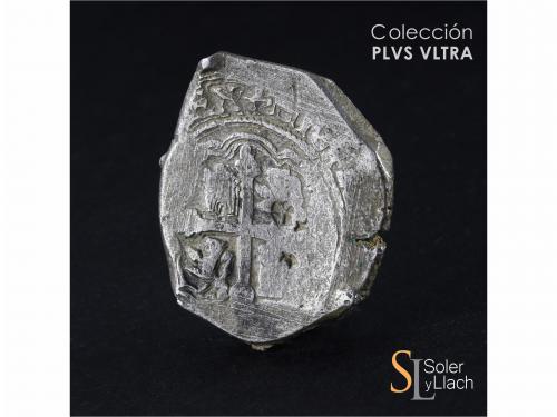 FELIPE V. 8 Reales. 1707. MÉXICO. J. 27,37 grs. BC+. / Choic