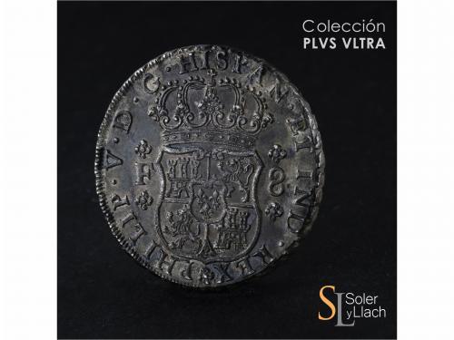 FELIPE V. 8 Reales. 1732. MÉXICO. F. 26,99 grs. Columnario. 