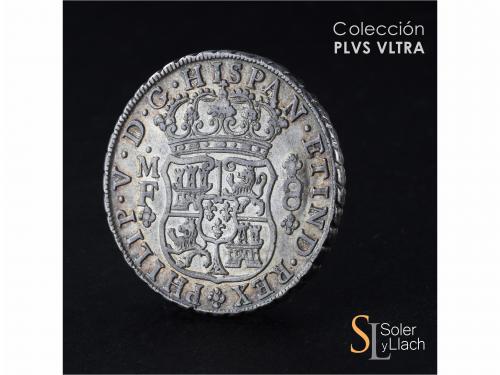 FELIPE V. 8 Reales. 1741. MÉXICO. M.F. 26,79 grs. Columnario