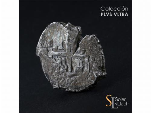 FELIPE V. 8 Reales. 1702. POTOSÍ. Y. 26,76 grs. Dos fechas v