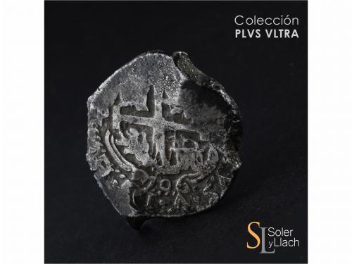 FELIPE V. 8 Reales. 1706. POTOSÍ. Y. 26,99 grs. Dos fechas v