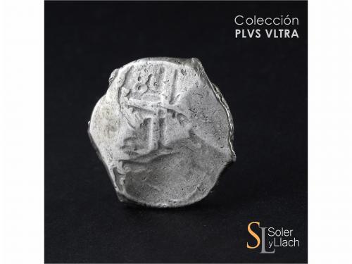 FELIPE V. 8 Reales. 1708. POTOSÍ. Y. 26,76 grs. BC/BC+. / Fi