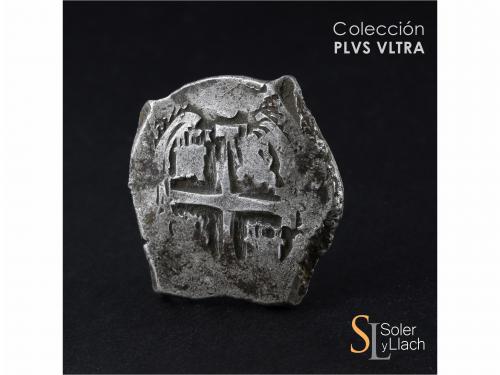 FELIPE V. 8 Reales. 1709. POTOSÍ. Y. 25,90 grs. Visibles par