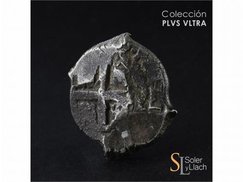 FELIPE V. 8 Reales. 1711. POTOSÍ. Y. 26,12 grs. Pátina oscur