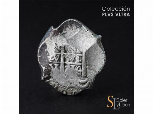 FELIPE V. 8 Reales. 1714. POTOSÍ. Y. 26,07 grs. Ligeras oxid