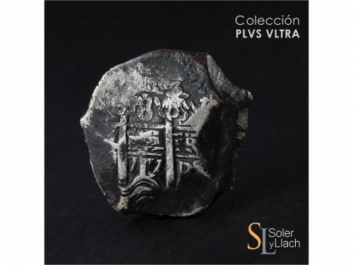 FELIPE V. 8 Reales. 1717. POTOSÍ. Y. 25,82 grs. Dos fechas v