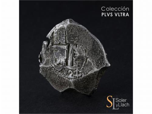 FELIPE V. 8 Reales. 1724. POTOSÍ. Y. 26,55 grs. Dos fechas v