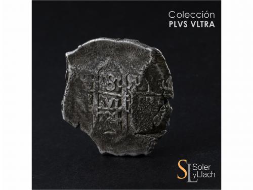 FELIPE V. 8 Reales. 1724. POTOSÍ. Y. 26,55 grs. Dos fechas v