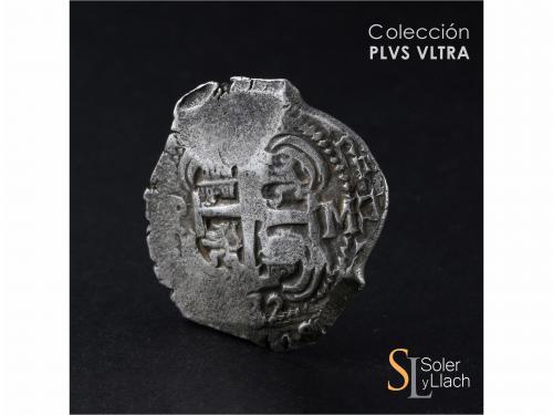 FELIPE V. 8 Reales. 1732. POTOSÍ. M. 26,78 grs. Tres fechas 