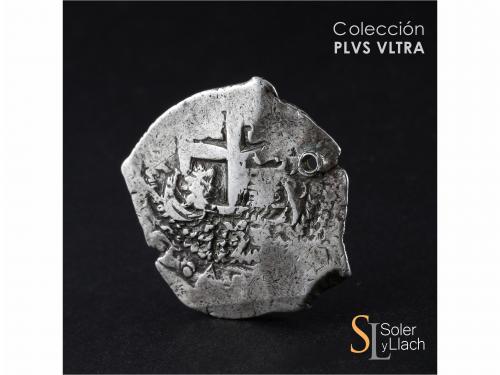 FELIPE V. 8 Reales. 1732. POTOSÍ. YA (nexadas). 26,25 grs. D