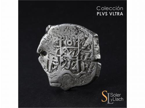 FELIPE V. 8 Reales. 1732. POTOSÍ. YA (nexadas). 26,25 grs. D