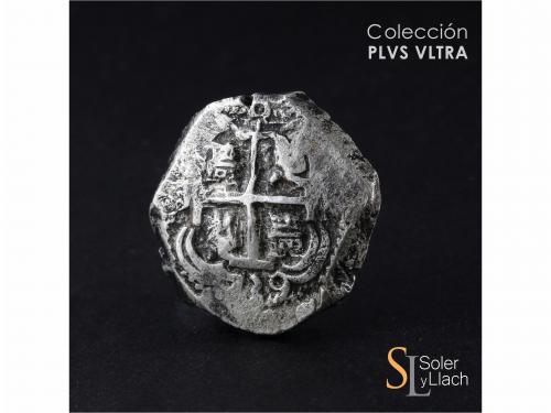 FELIPE V. 8 Reales. 1739. POTOSÍ. M. 27,11 grs. Dos fechas v