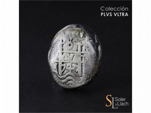 FELIPE V. 8 Reales. 1740. POTOSÍ. M. 23,86 grs. BC-/BC. / Al