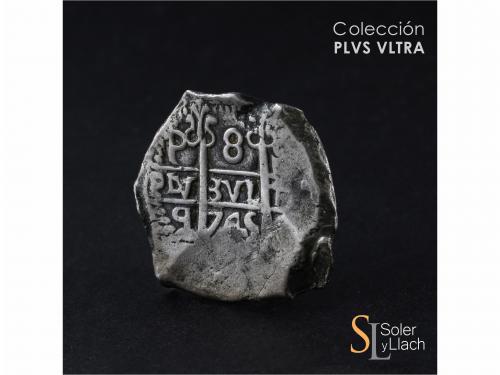 FELIPE V. 8 Reales. 1745. POTOSÍ. q. 24,41 grs. MBC+. / Choi