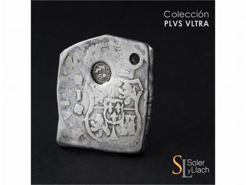 FERNANDO VI. 8 Reales. 1751. GUATEMALA. J. 25,75 grs. Column