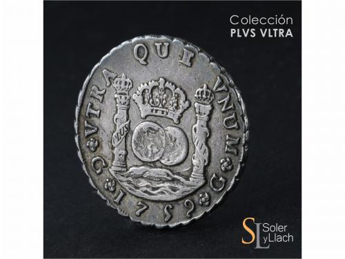 FERNANDO VI. 8 Reales. 1759. GUATEMALA. P. 26,83 grs. Column