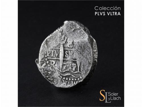 FERNANDO VI. 8 Reales. 1749. LIMA. R. 27,05 grs. Rayitas. MB