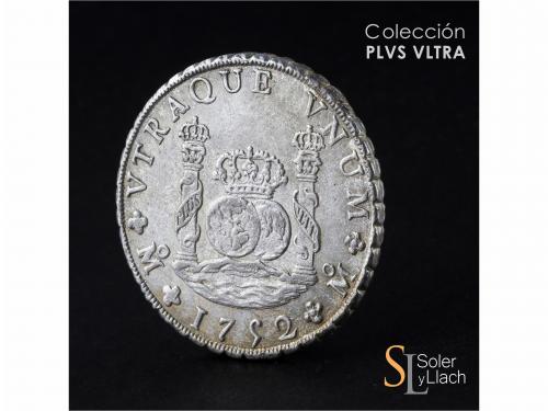 FERNANDO VI. 8 Reales. 1752/1. MÉXICO. M.F. 26,97 grs. Colum