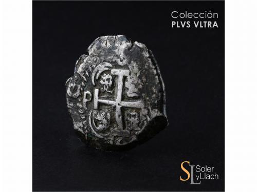 FERNANDO VI. 8 Reales. 1747. POTOSÍ. q. 26,90 grs. Dos fecha