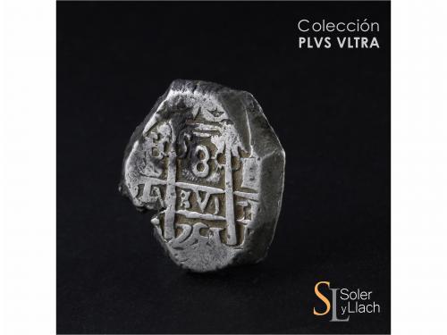 FERNANDO VI. 8 Reales. 1751. POTOSÍ. E. 27,27 grs. Dos fecha