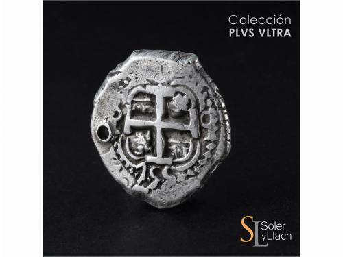 FERNANDO VI. 8 Reales. 1755. POTOSÍ. q. 25,87 grs. Dos fecha