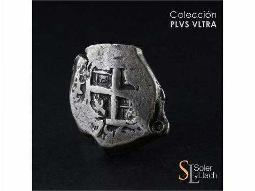 FERNANDO VI. 8 Reales. 1756. POTOSÍ. q. 26,52 grs. Dos fecha