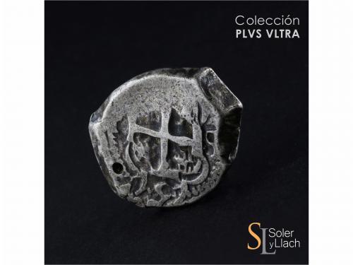 FERNANDO VI. 8 Reales. 1757. POTOSÍ. q. 26,76 grs. Dos fecha