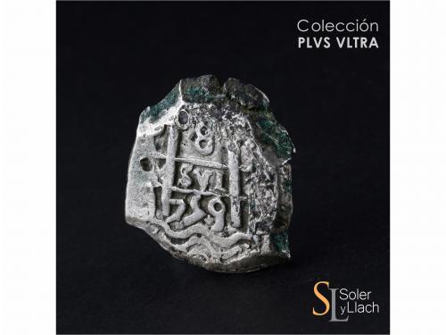 FERNANDO VI. 8 Reales. 1759. POTOSÍ. q. 26,81 grs. Oxidacion