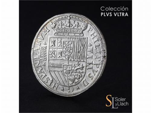 FELIPE II. 8 Reales. 1588. SEGOVIA. Anv.: Similar al lote an