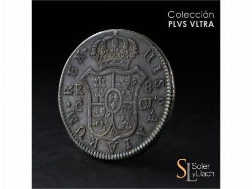 FERNANDO VII. 8 Reales. 1815. CÁDIZ. C.J. 26,53 grs. Acuñaci