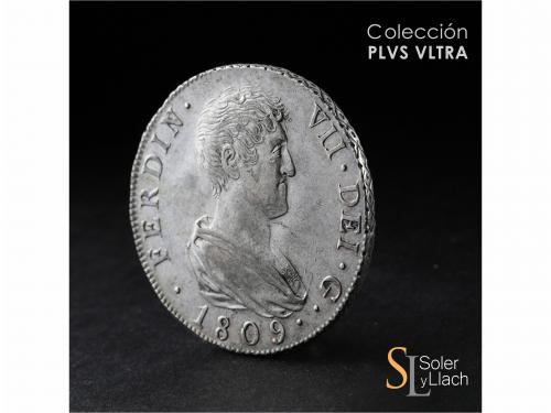 FERNANDO VII. 8 Reales. 1809. CATALUNYA (REUS). M.P. 26,83 g