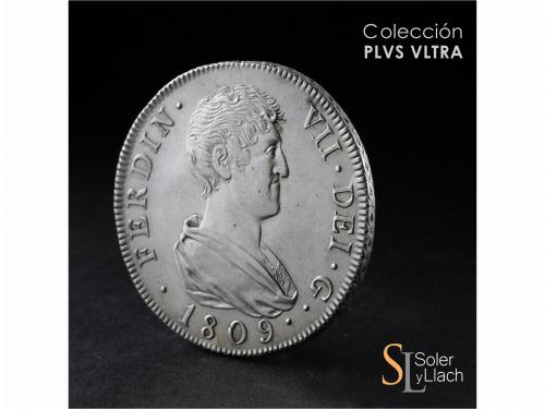 FERNANDO VII. 8 Reales. 1809. CATALUNYA (REUS). S.F. 26,87 g