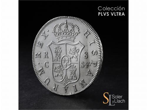 FERNANDO VII. 8 Reales. 1809. CATALUNYA (REUS). S.F. 26,87 g