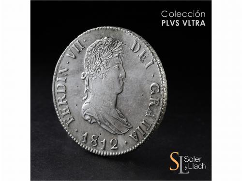FERNANDO VII. 8 Reales. 1812. CATALUNYA (MALLORCA). S.F. 26,