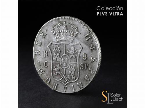 FERNANDO VII. 8 Reales. 1812. CATALUNYA (MALLORCA). S.F. 26,