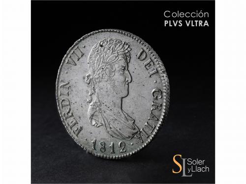 FERNANDO VII. 8 Reales. 1812. CATALUNYA (MALLORCA). S.F. 26,