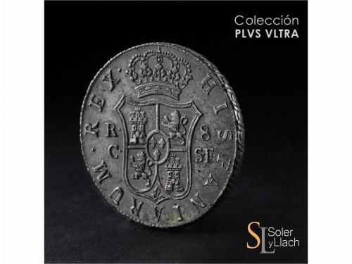 FERNANDO VII. 8 Reales. 1812. CATALUNYA (MALLORCA). S.F. 26,