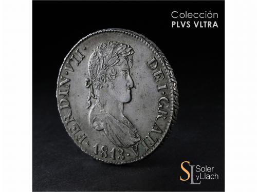 FERNANDO VII. 8 Reales. 1813. CATALUNYA (MALLORCA). S.F. 27,