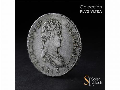 FERNANDO VII. 8 Reales. 1814. CATALUNYA (MALLORCA). S.F. 26,