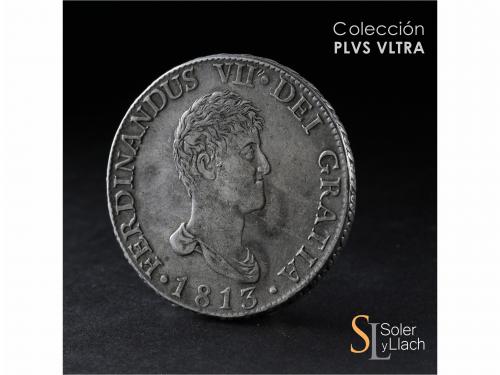FERNANDO VII. 8 Reales. 1813. MADRID. GJ/IJ. 26,91 grs. Ni A